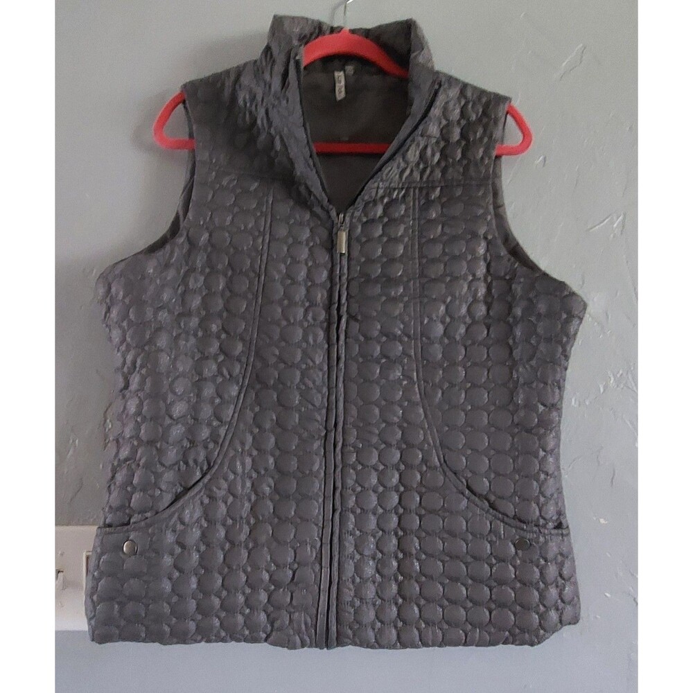 Kate Park Jacket  Women's  PXL, Gray, Pockers, Sleeveless,Silent Outdoor Hiking